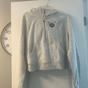 Lululemon scuba half zip hoodie size M/L Charlotte Hornets